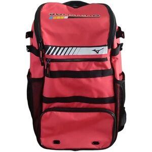 Mizuno Sunshine Organizer Red Backpack